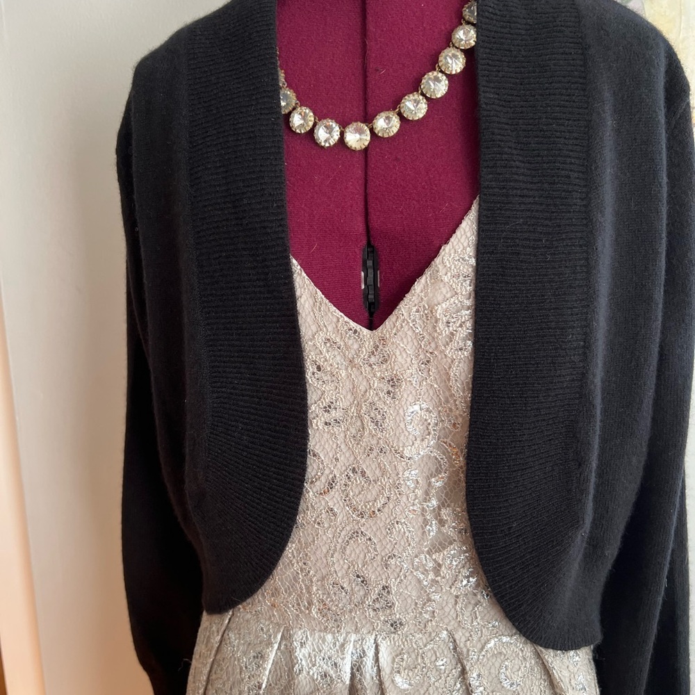 NWT Claudia Nicole cashmere bolero sweater
